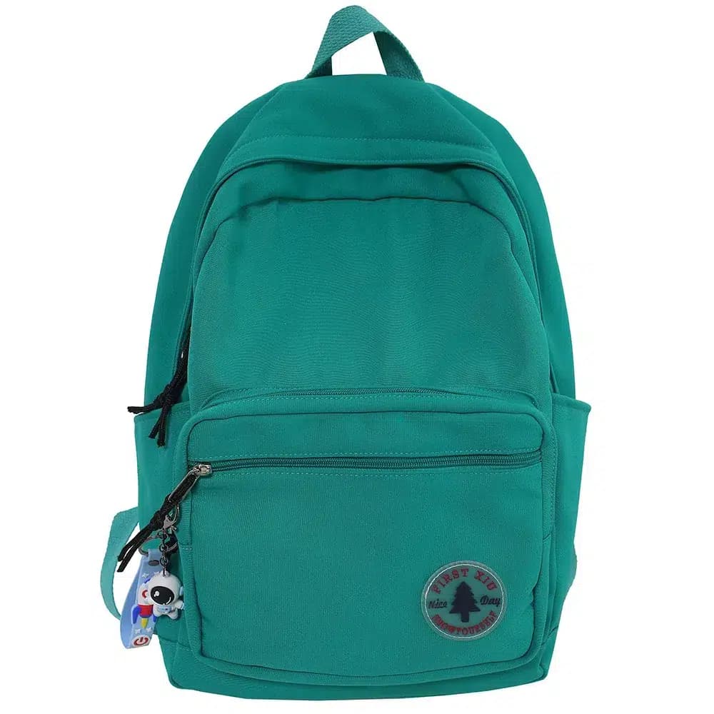 Rugzak met Astronaut Sleutelhanger - Modern Design (Model: Groen)