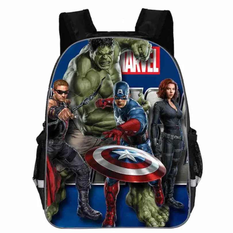 Avengers Rugzak Kinderen Blauw Superhelden Ontwerp
