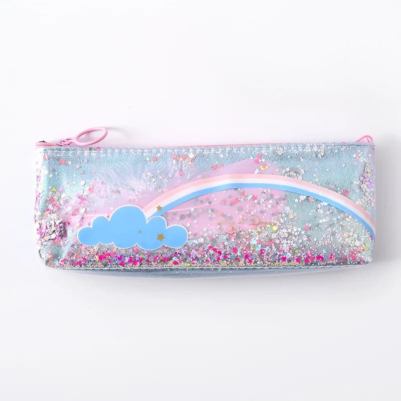 Kawaii Etui Met Regenboog of Eenhoorn
