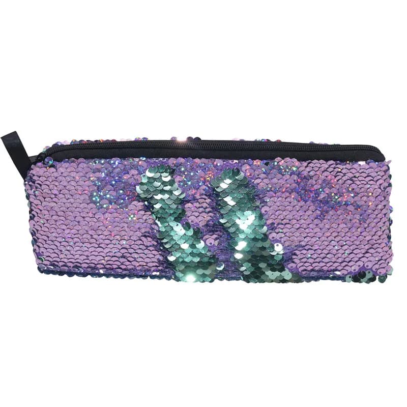 Sequins Etui Regenboog Kleuren met Rits