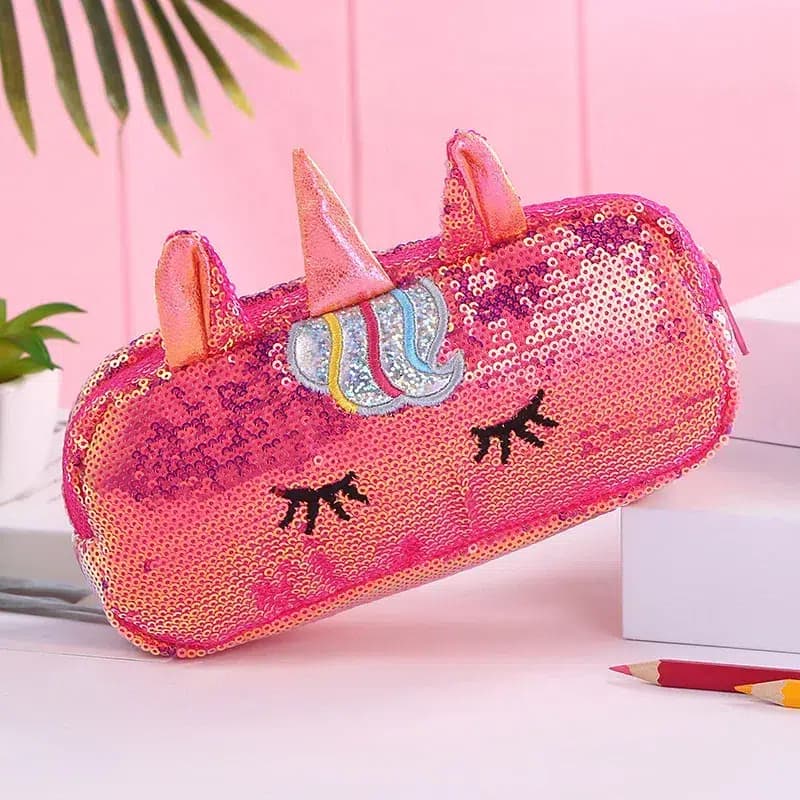 Licornetasje met Sequins en Pastelkleuren