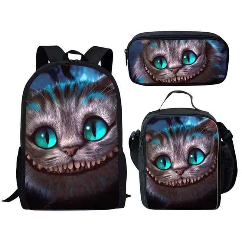 Cheshire Cat Rugzak Set met Accessoires