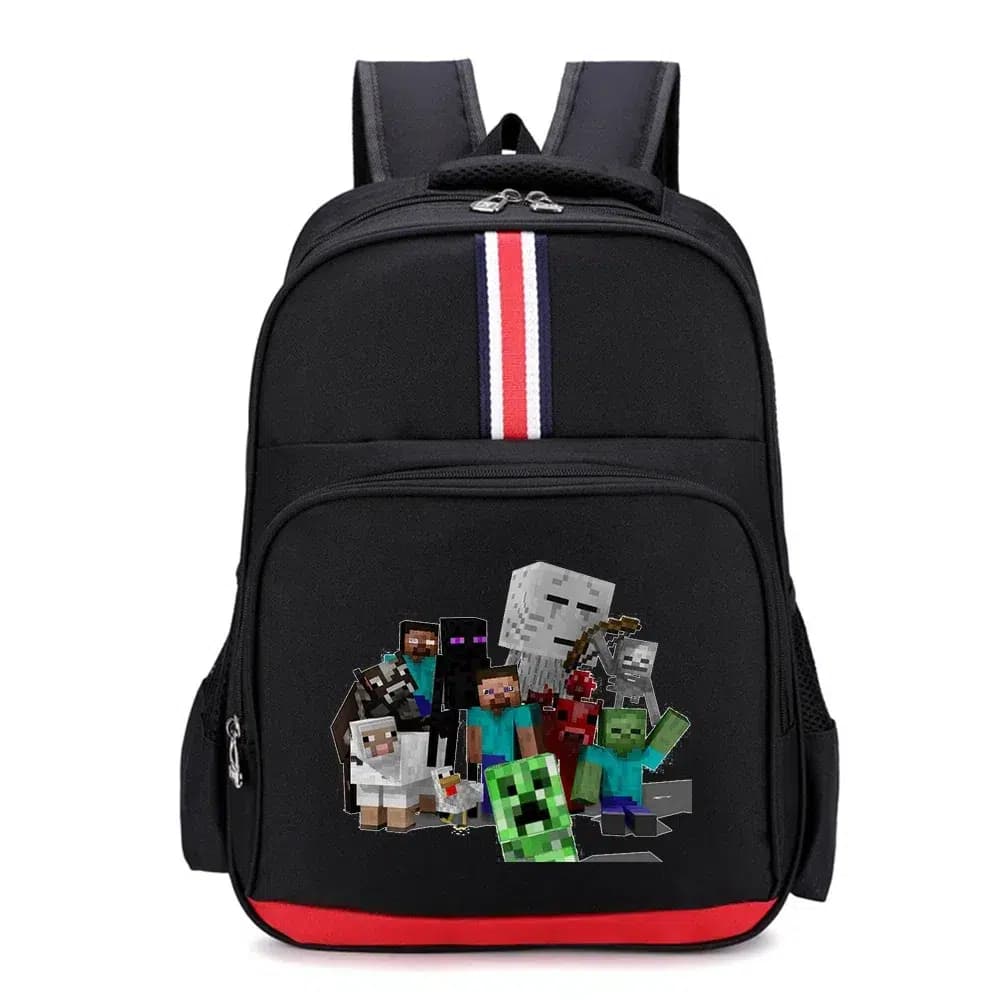 Minecraft Rugzak met Personages en Tricolore Design