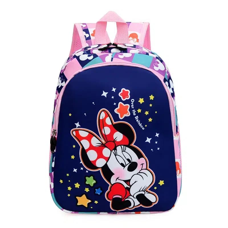 Minnie Mouse Kinder Rugzak met Sterren (Model: Blauw)