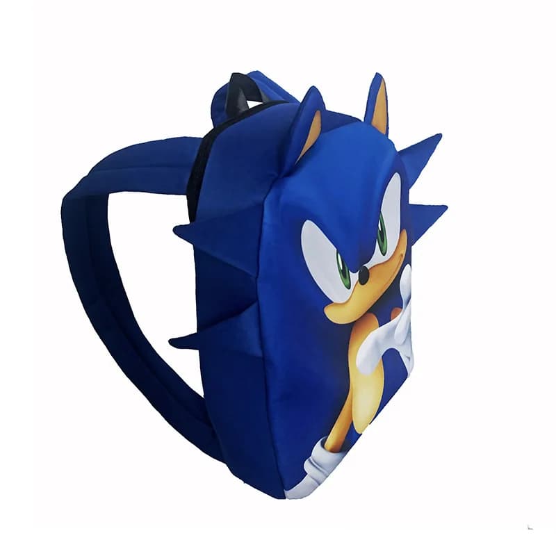 Sonic Rugzak Blauw Met 3D Details