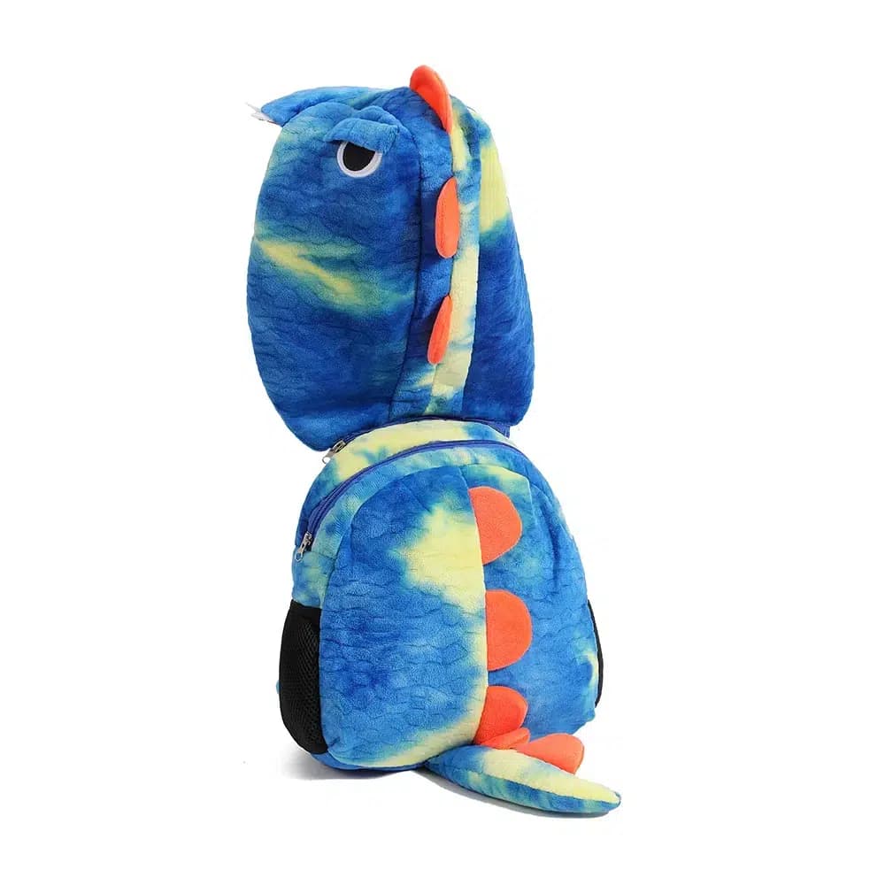 Kinder Rugzak Dinosaurus Design Met Staart (Model: Blauw)