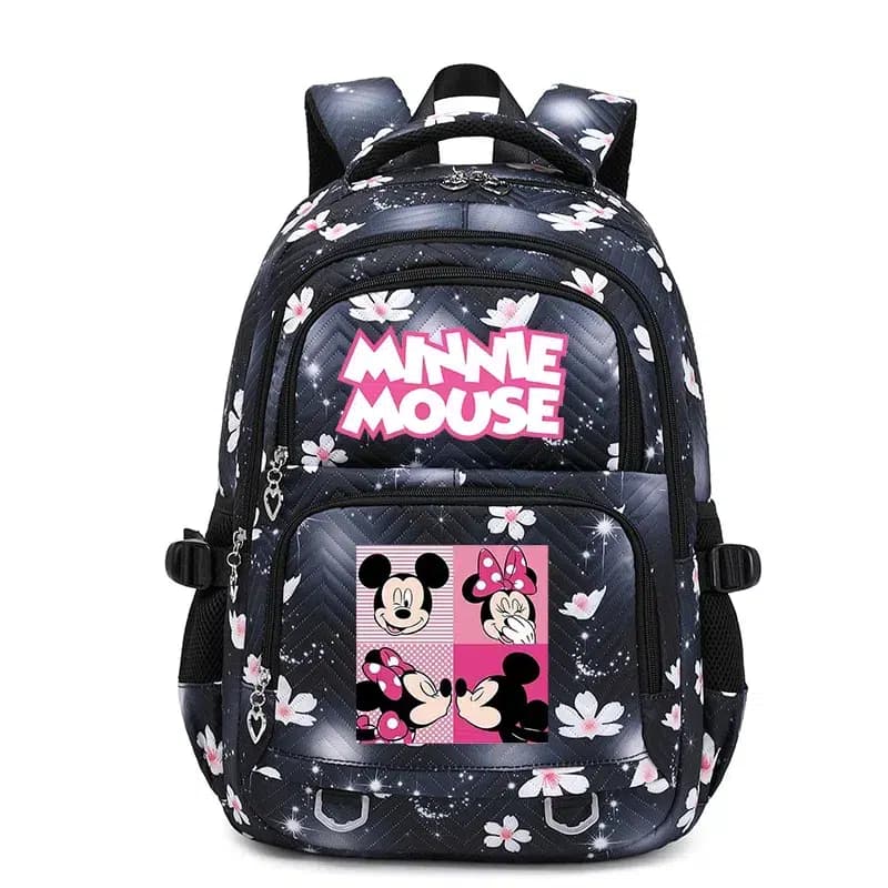 Minnie Mouse Kinder Rugtas met Bloemenprint