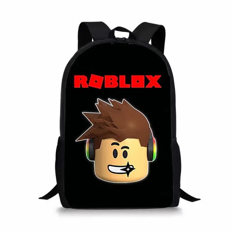 Roblox Rugzak Zwart Kinderen