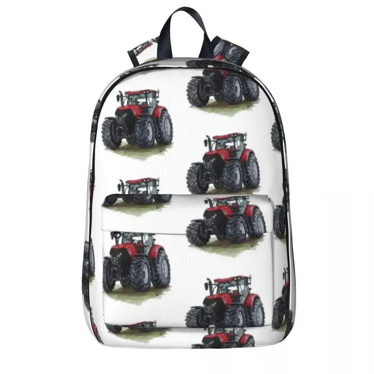 Kinder Rugzak Tractors Rood en Wit