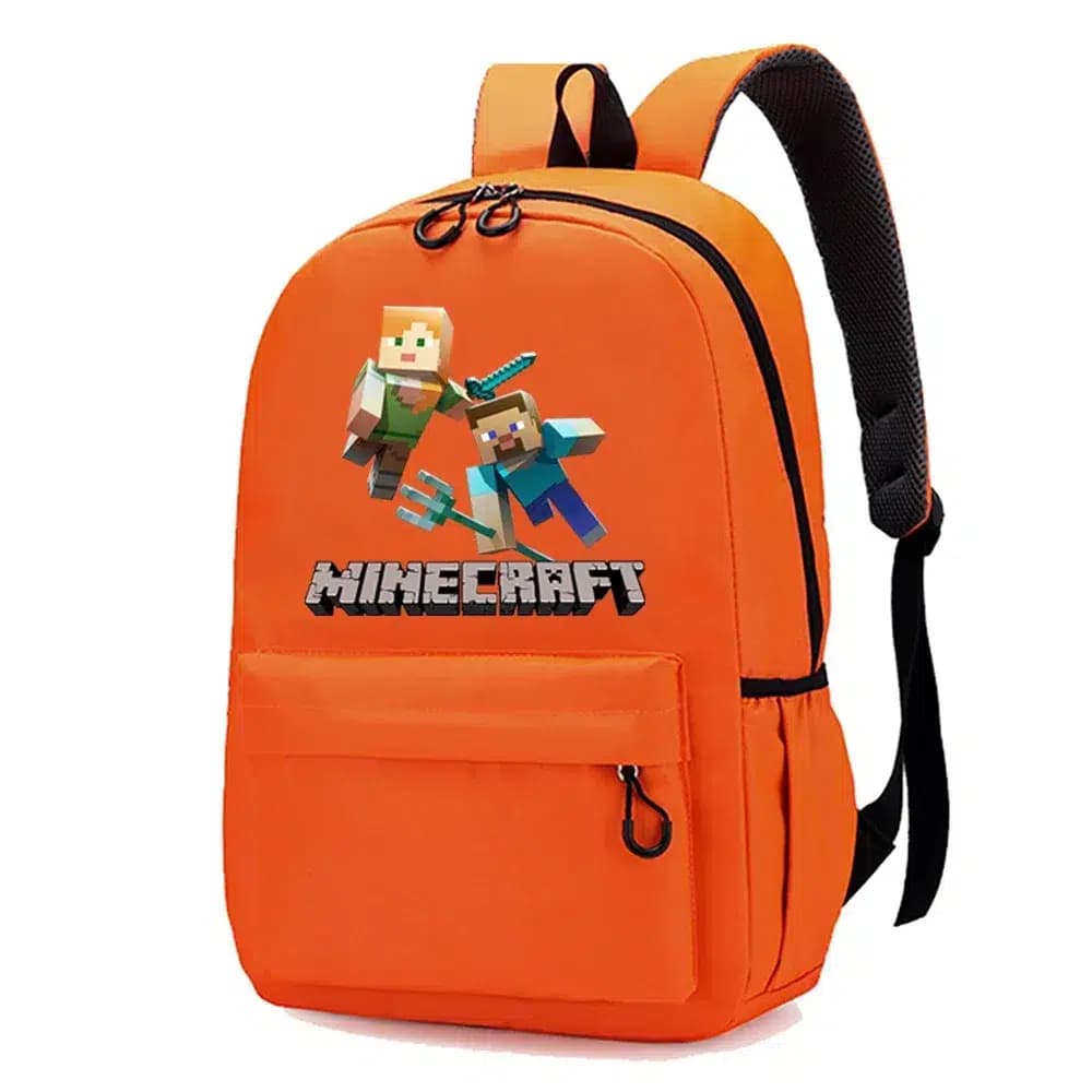 Minecraft Rugzak met Steve en Creeper Design