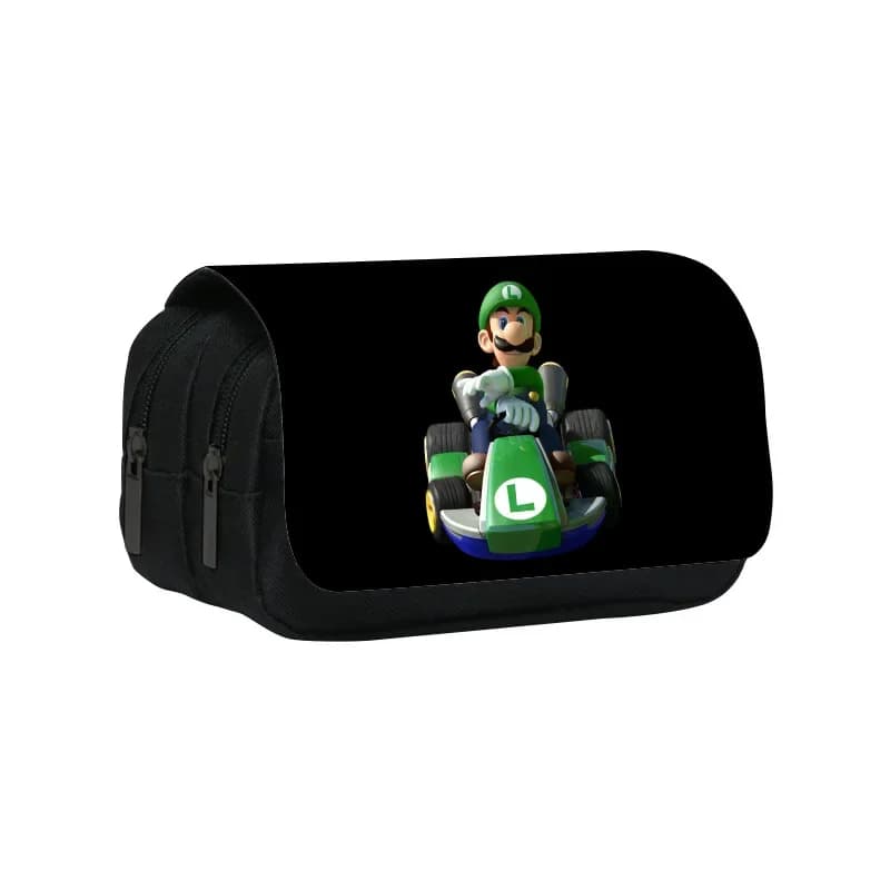 Trousse Drie Vakken Luigi Mario Kart