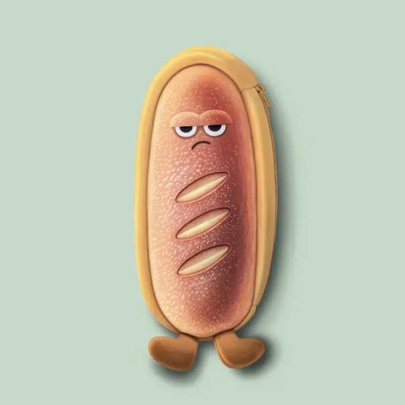 Kawaii Etui in Vorm van Brood