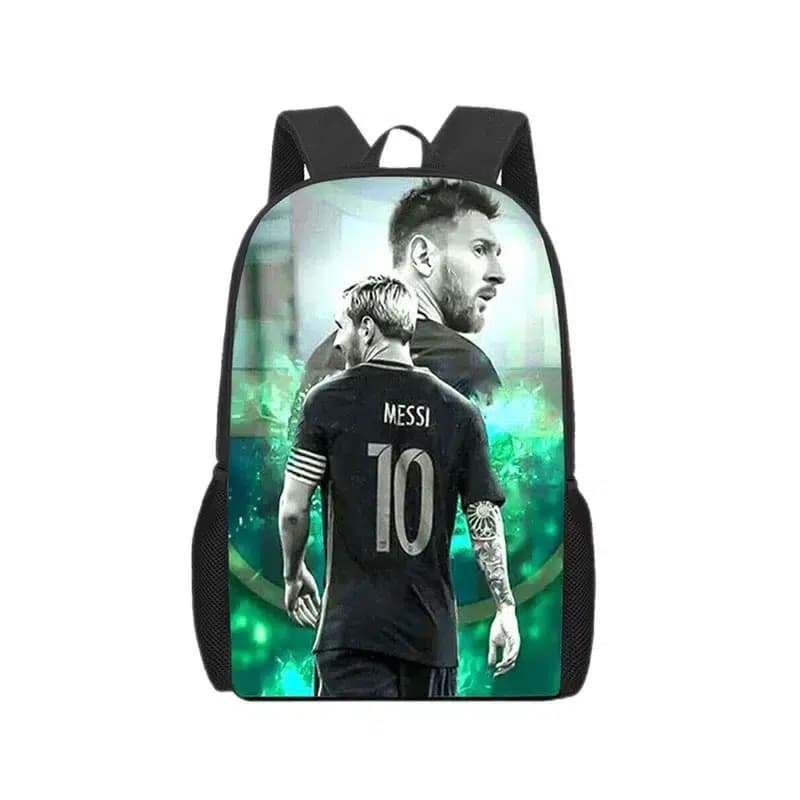 Rugzak Lionel Messi Groen Zwart Kinderen
