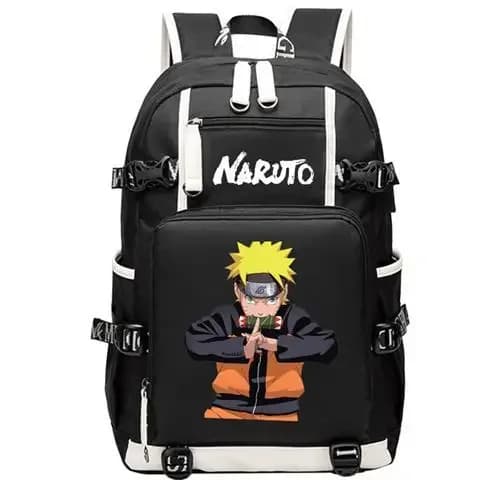 Naruto rugzak zwart met afbeelding
