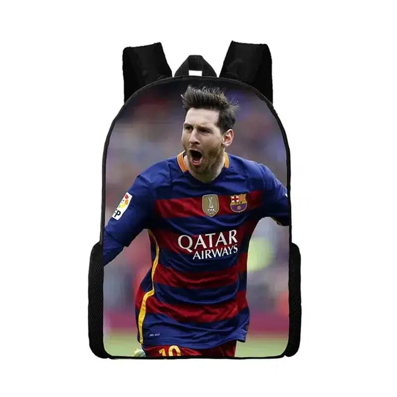 Rugzak Lionel Messi Blauw Grenat Voetbaldesign