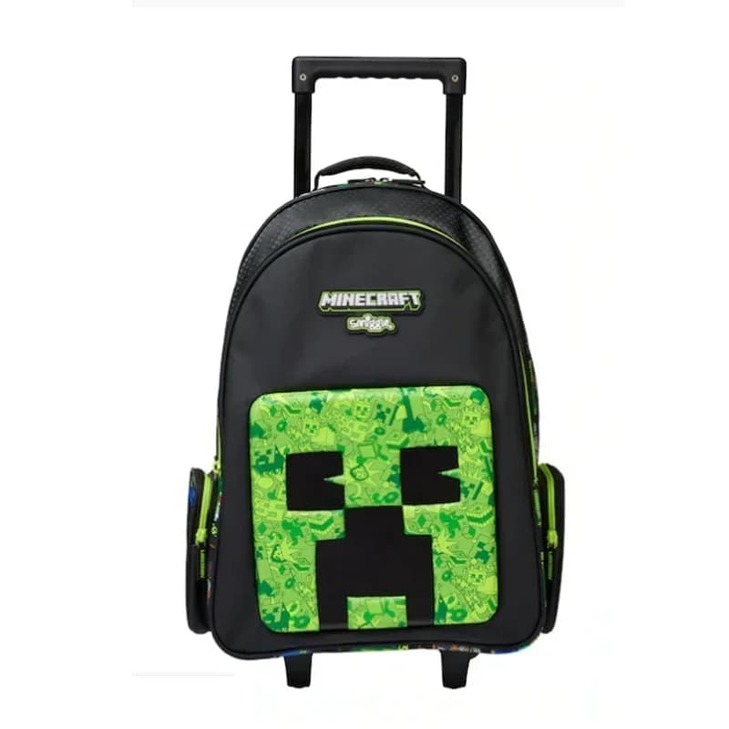 Minecraft Creeper Trolley Rugzak voor Kinderen