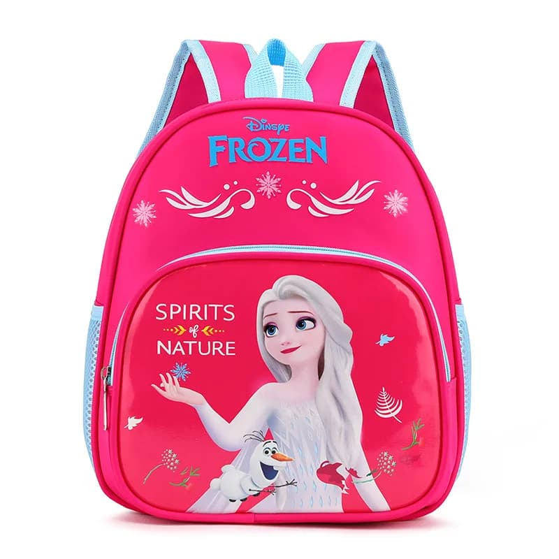 Frozen rugzak blauw met Elsa en Olaf (Model: Roze)