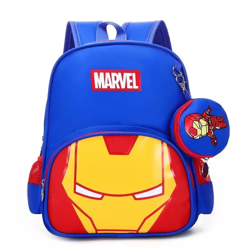 Iron Man Avengers Rugzak Blauw Kinderen