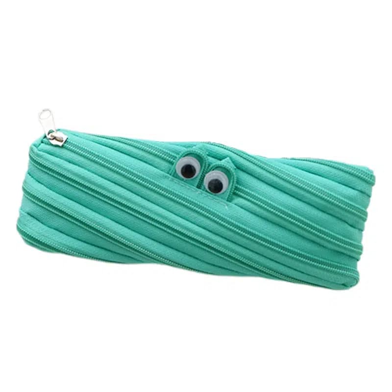 Kawaii Pennenzak met Ogen en Rits Design