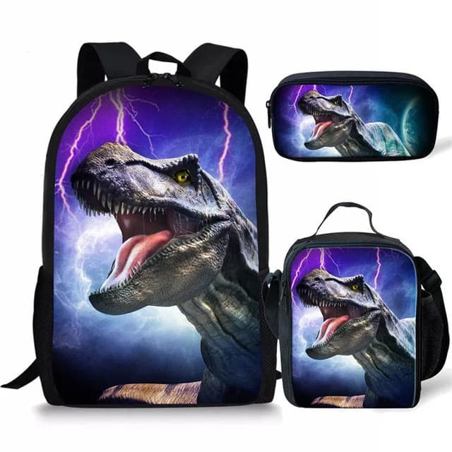 Jurassic World Rugzak Set met Dinosauriërprint