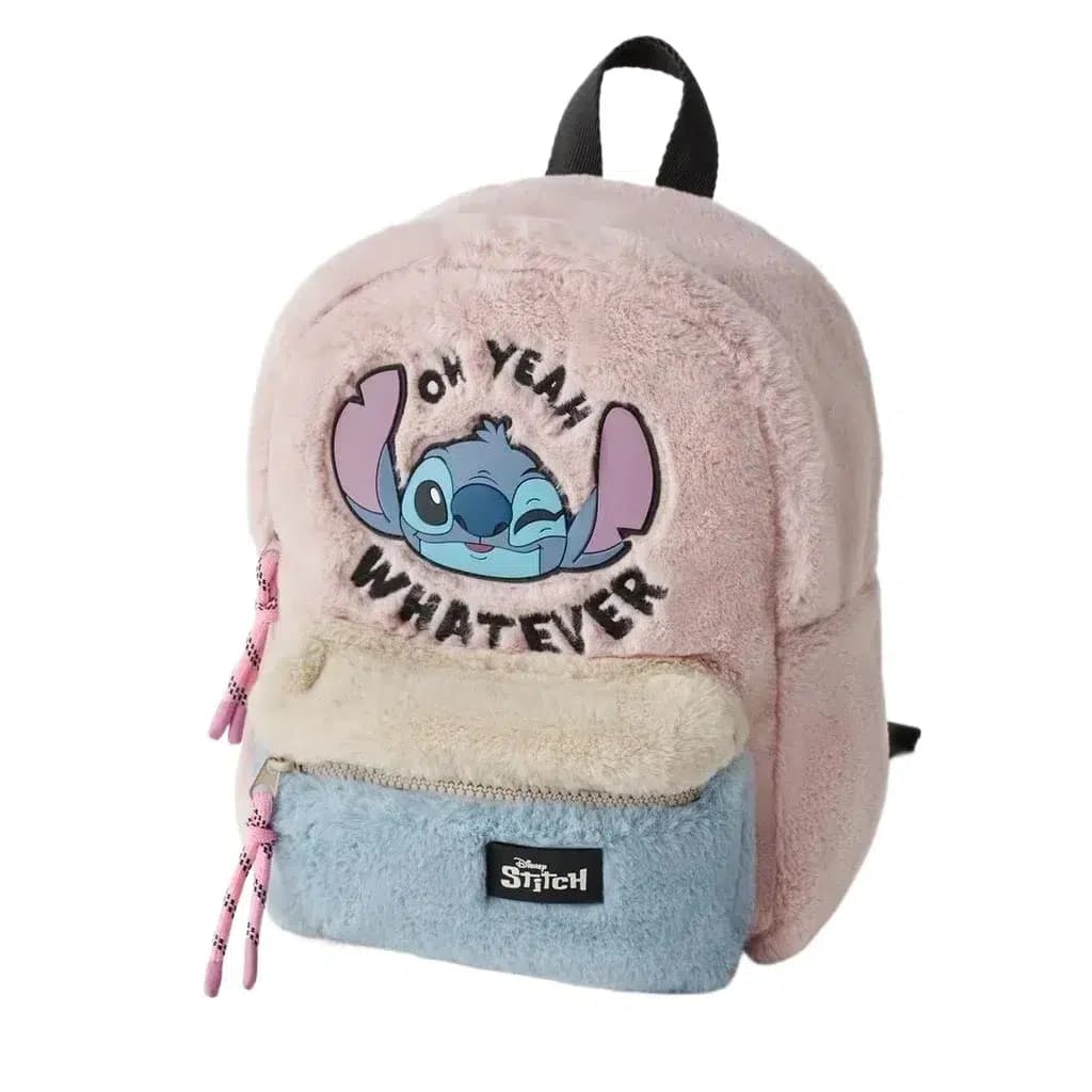 Stitch Rugzak Roze Pastel Pluche Design