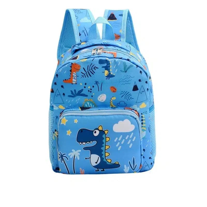 Kinderrugzak met Dinosaurus Design (Model: Blauw)