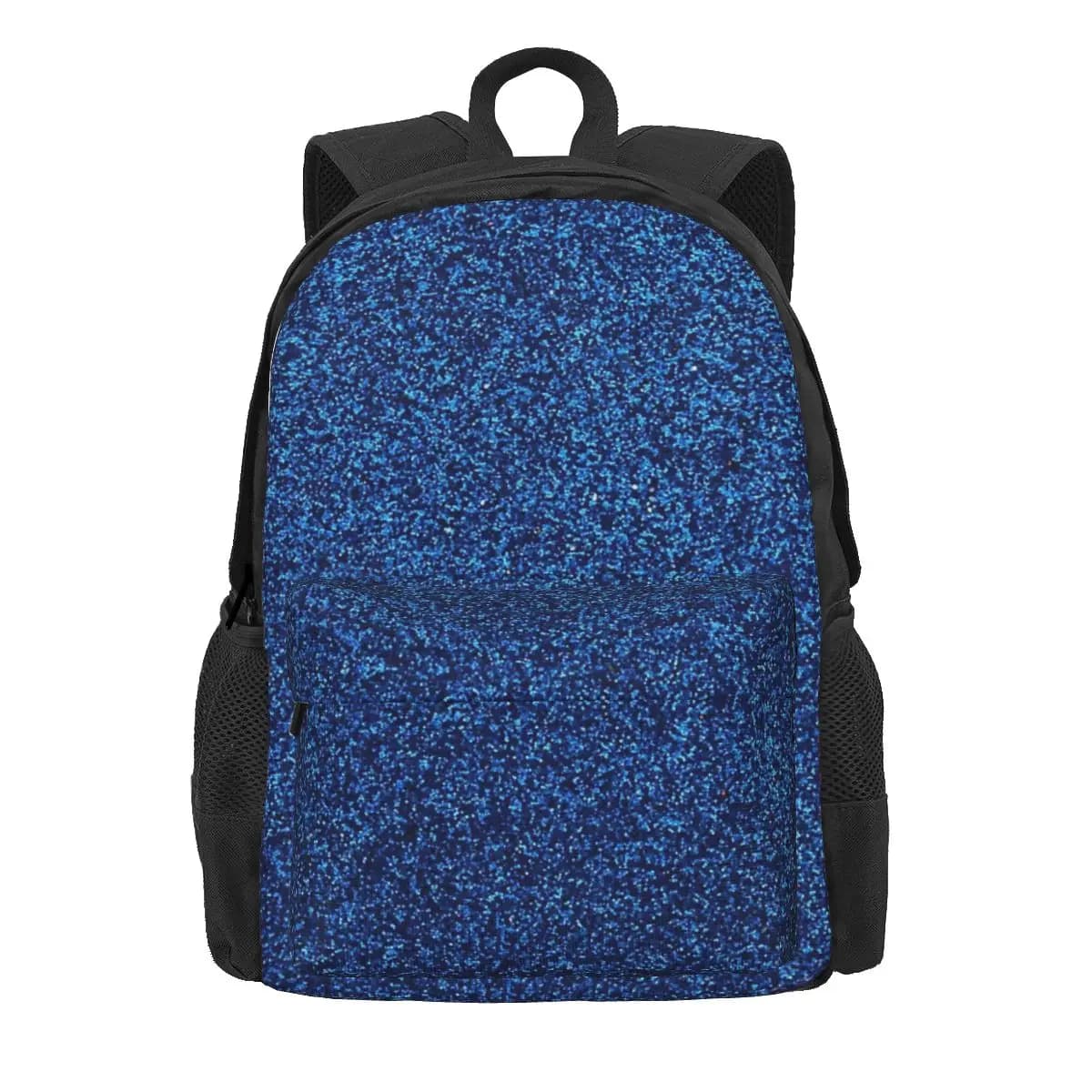 Zwart-Blauwe Rugzak met Dynamisch Design