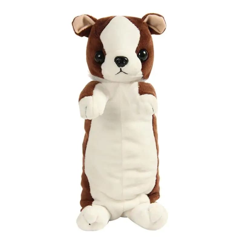 Kawaii Etui Potlood Hond Design Pluche
