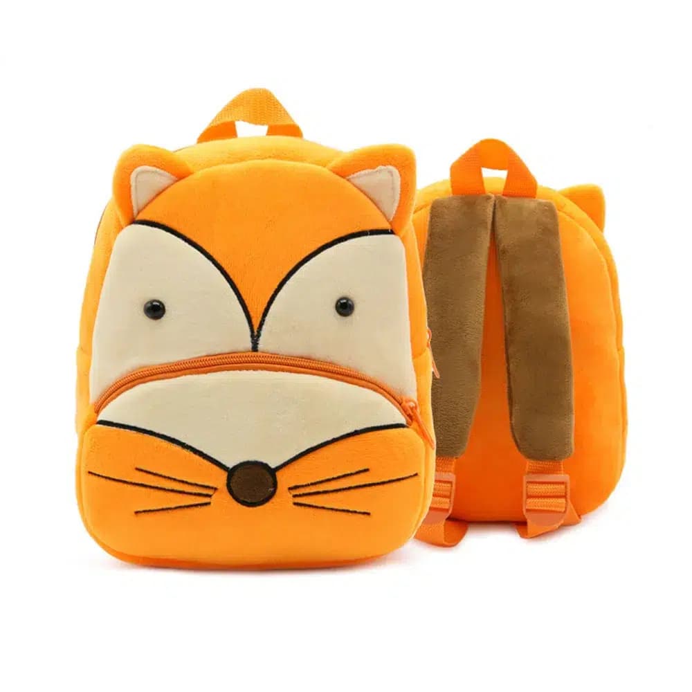Oranje Kinder Rugzak Met Vos Design