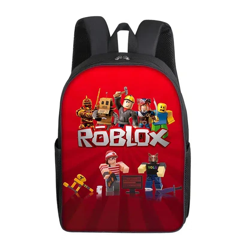 Roblox Rugzak Rood met Personages
