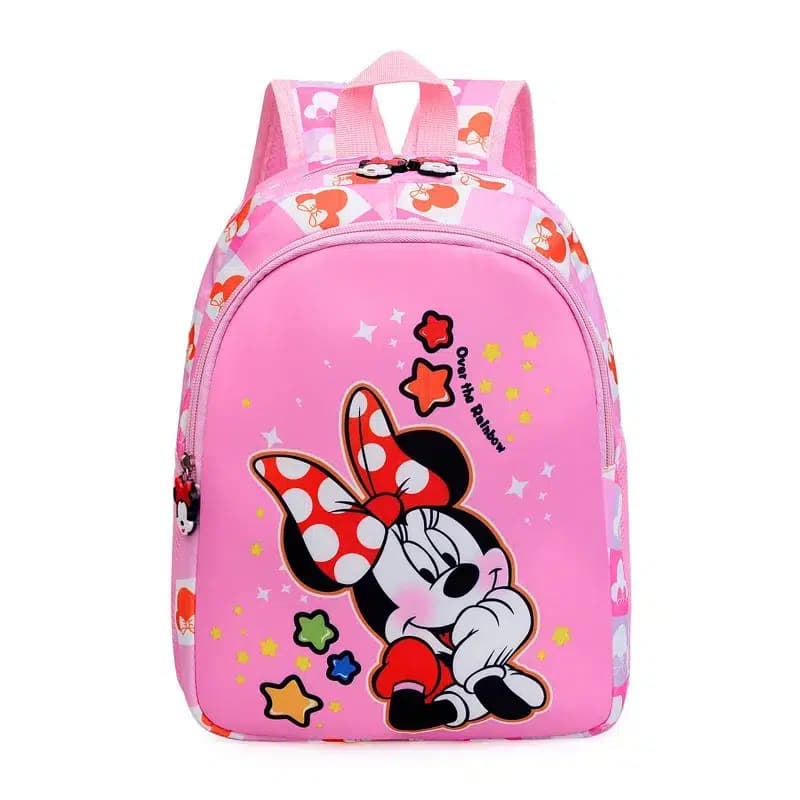 Minnie Mouse Kinder Rugzak met Sterren (Model: Roze)