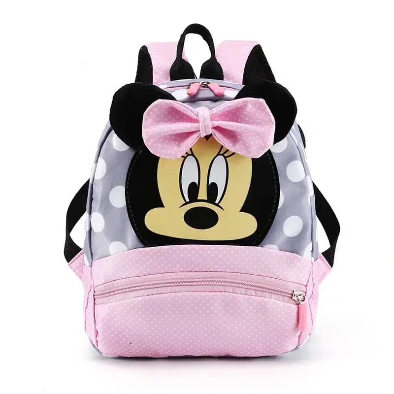 Minnie Rugzak Kinderen Roze Met Witte Stippen