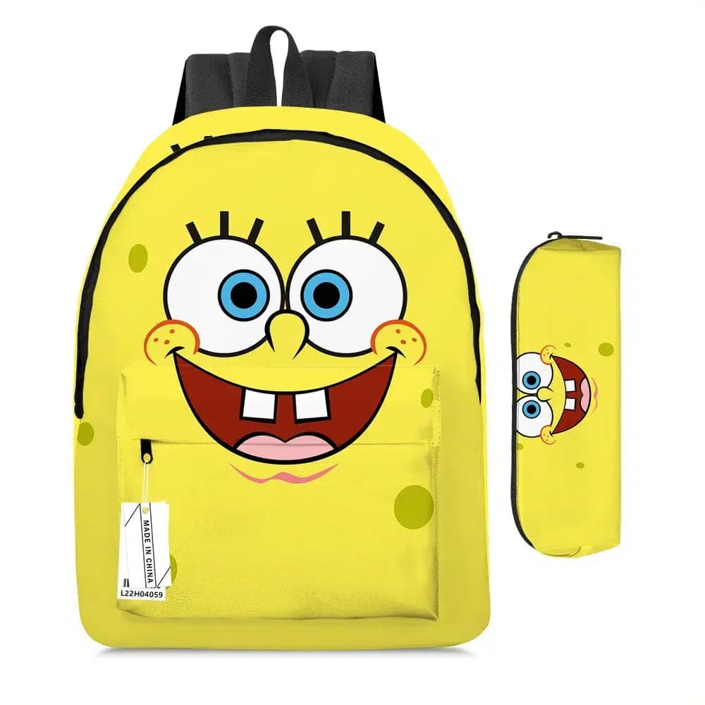 SpongeBob SquarePants Rugzak en Etui Set (Model: SpongeBob)