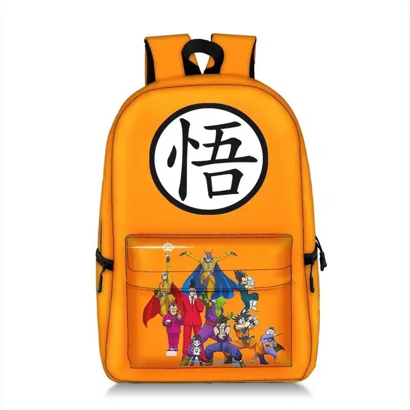 Dragon Ball Rugzak Oranje Met Personages