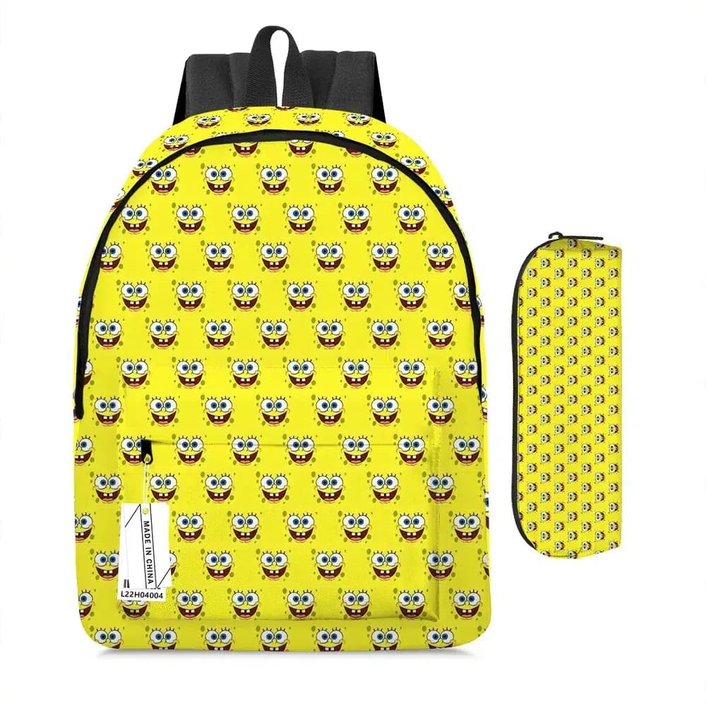 SpongeBob SquarePants Rugzak en Etui Set (Model: Hoofd)