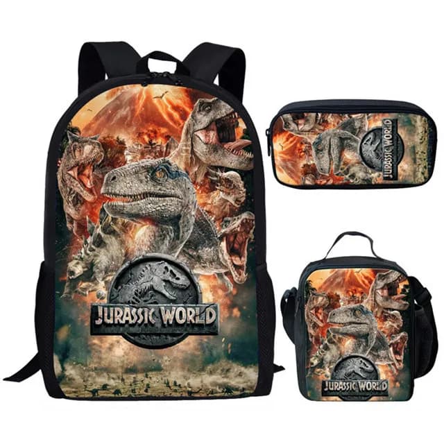 Jurassic World Rugzak Set met Dinosauriërprint