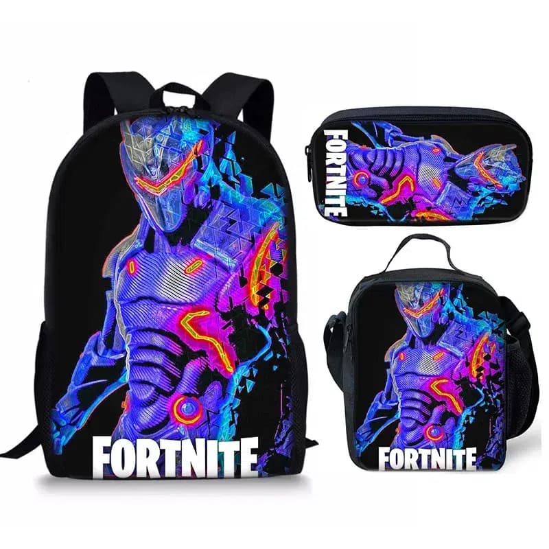 Fortnite Rugzak Set met Lunchbox (Model: 7)