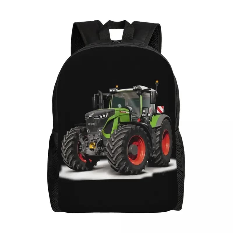 Groene Tractor Rugzak Kinderen Schooltas