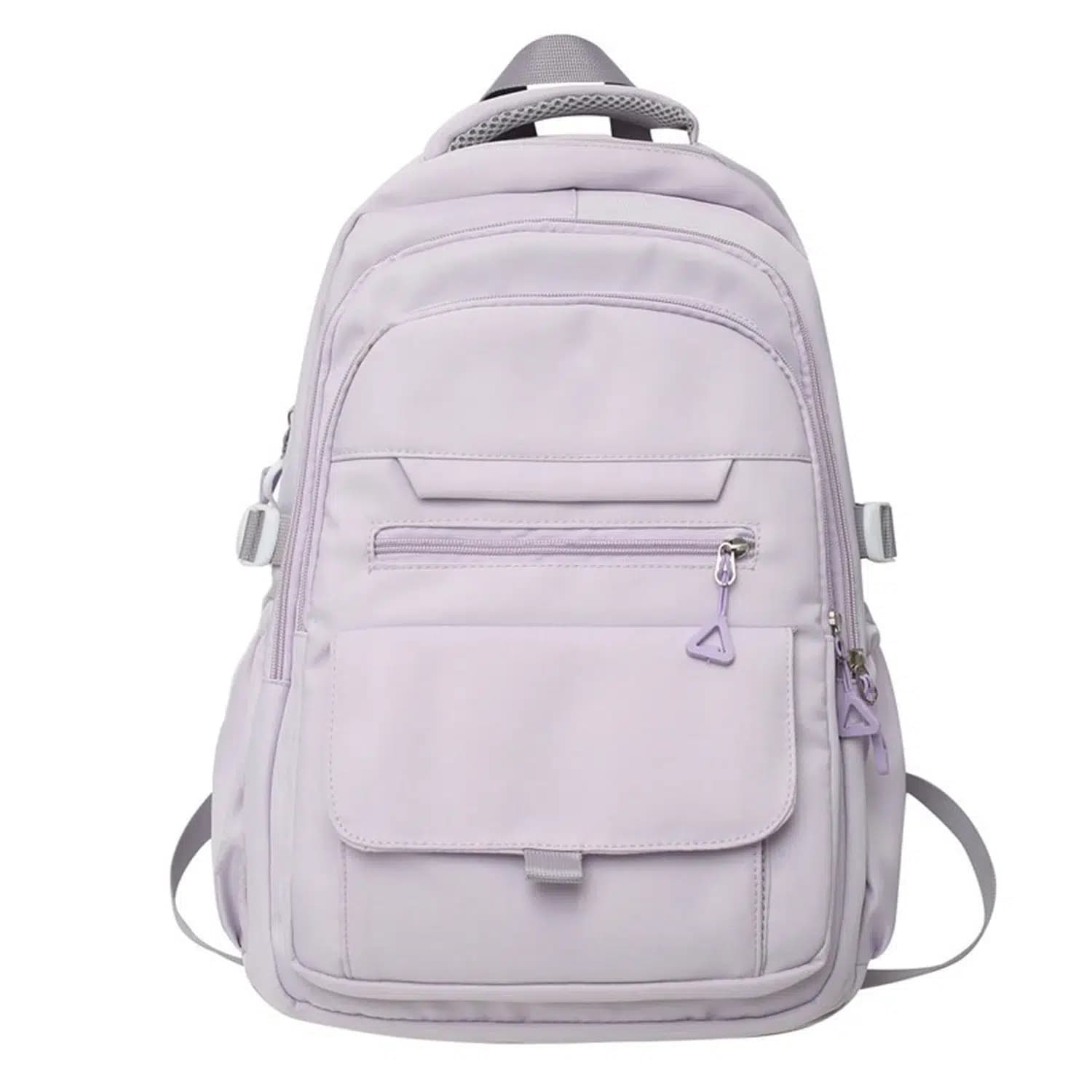 Minimalistische rugzak wit of blauw pastel (Model: Paars)