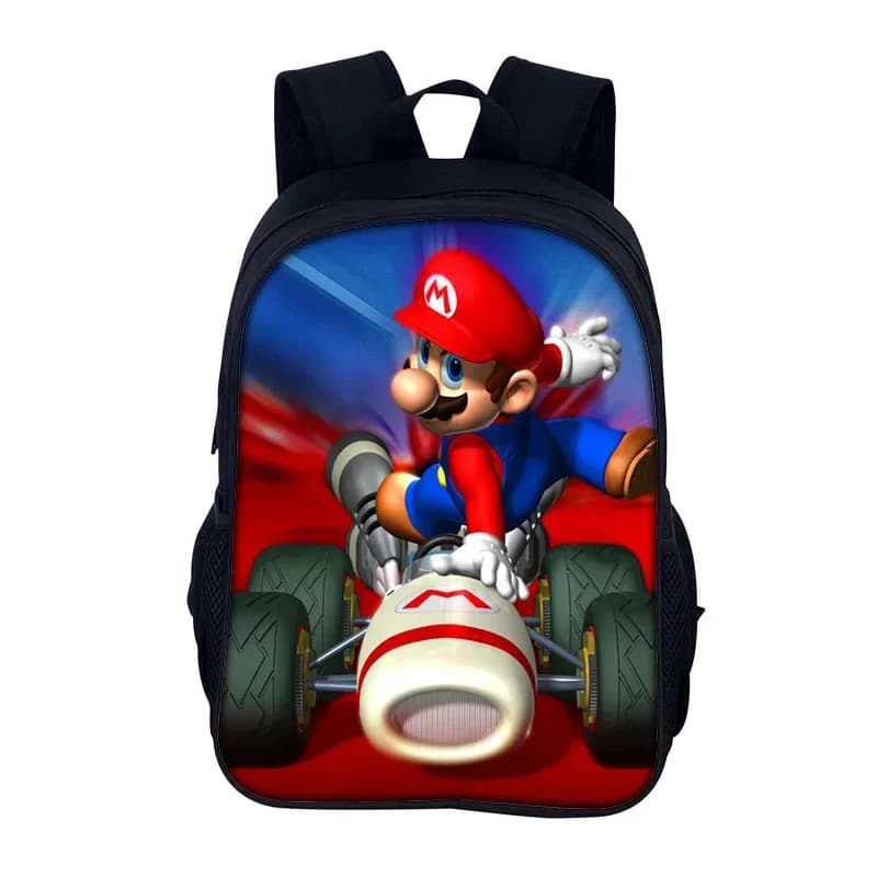 Mario Kart Rugzak met Mario en Kart