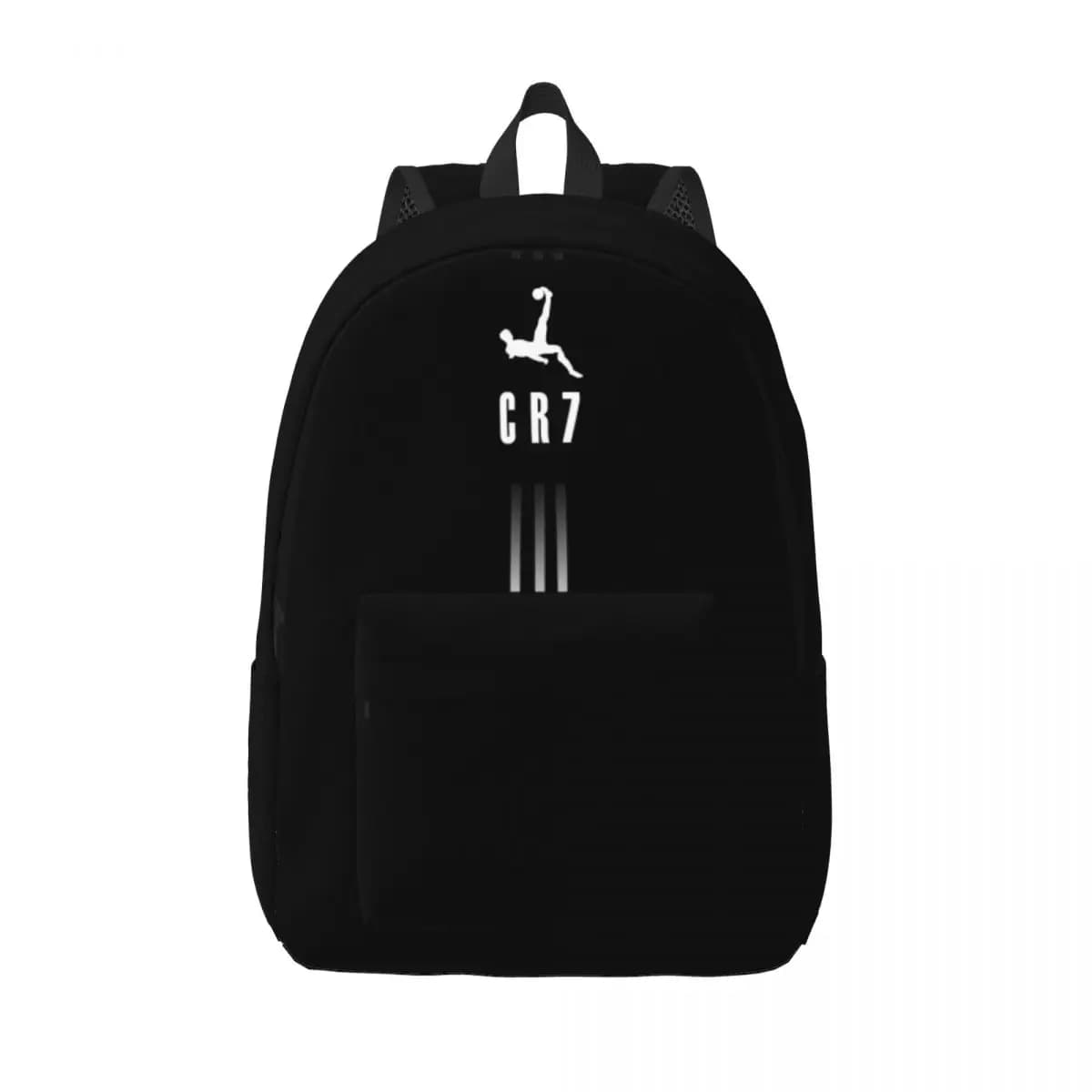 Zwarte Rugzak met CR7 Voetbaldesign