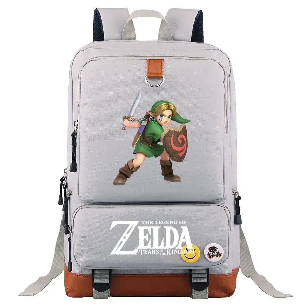 Grijze Rugzak met Link van Zelda