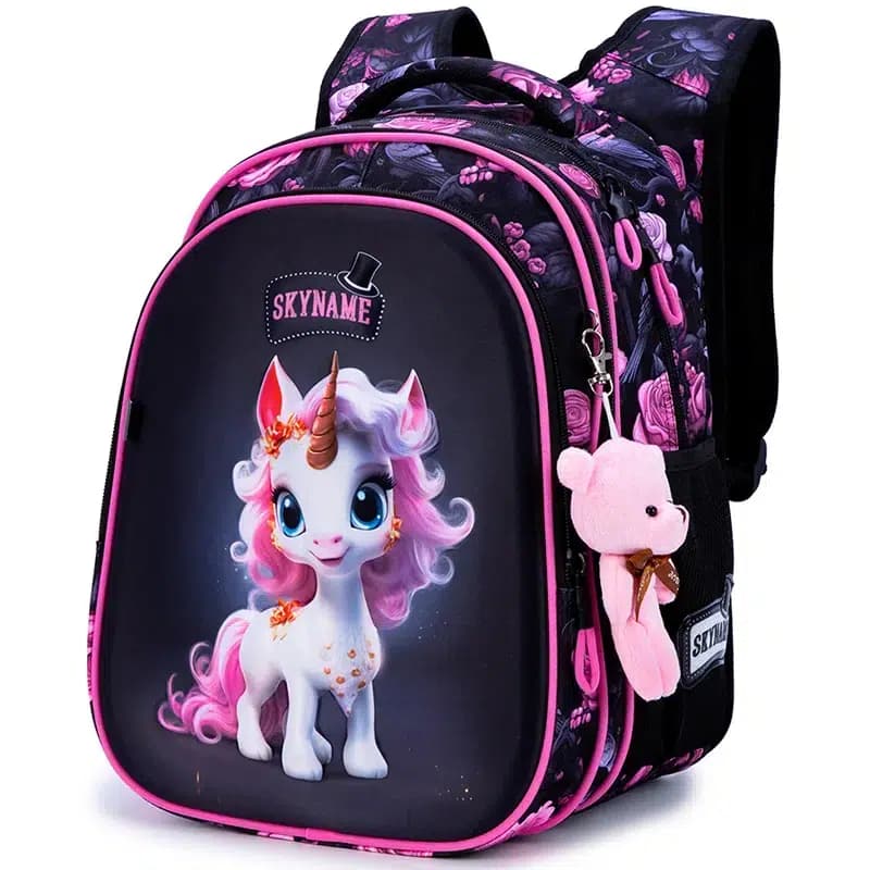 Licorne Rugzak voor Meisjes met Roze Details