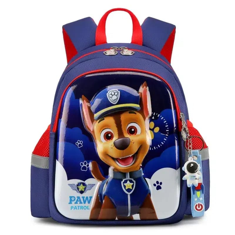 Paw Patrol rugzak blauw met zakken (Model: Donkerblauw)
