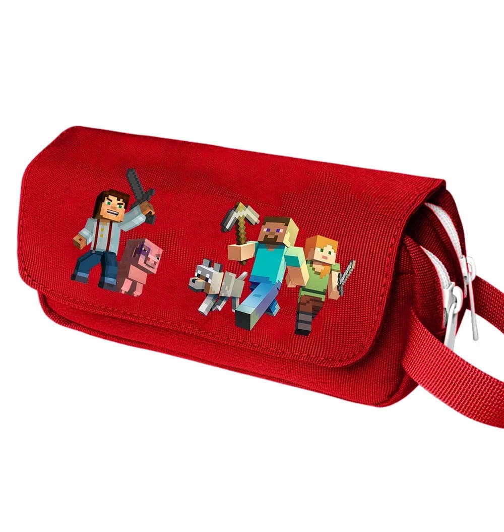 Minecraft Etui Rectangulair met Personages