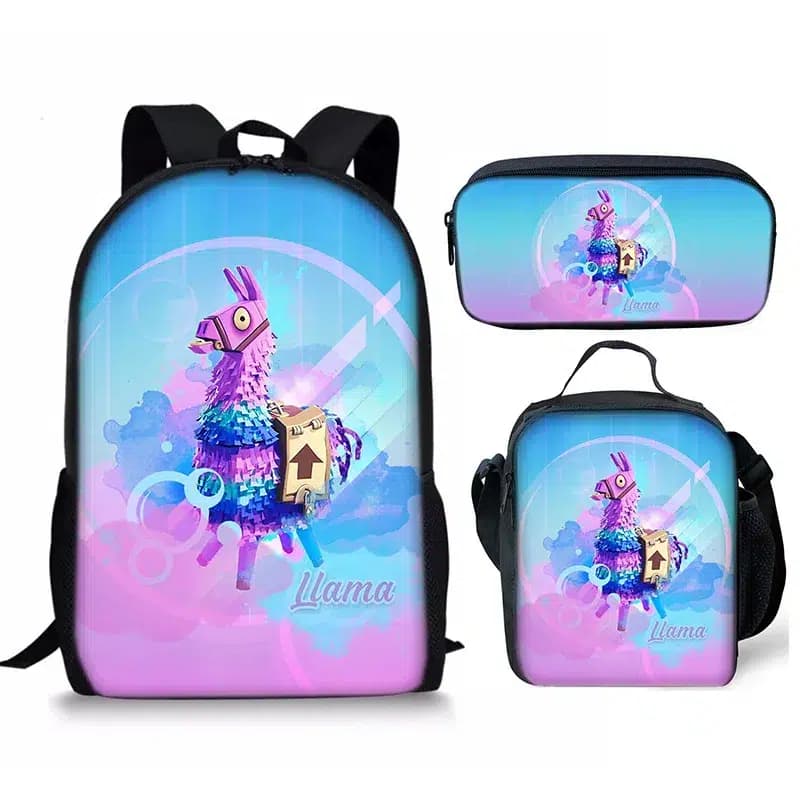 Fortnite Rugzak Set met Lunchbox (Model: 12)