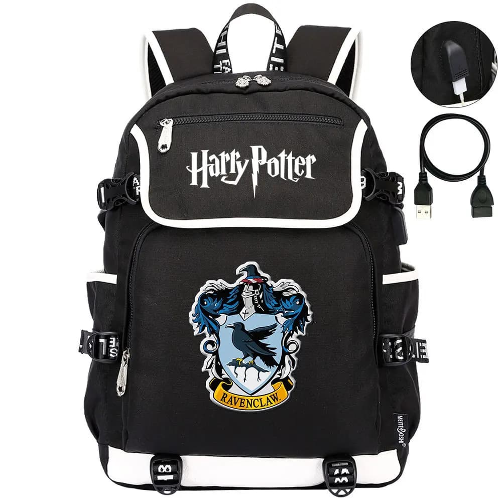 Harry Potter Ravenclaw Rugzak Zwart Blauw