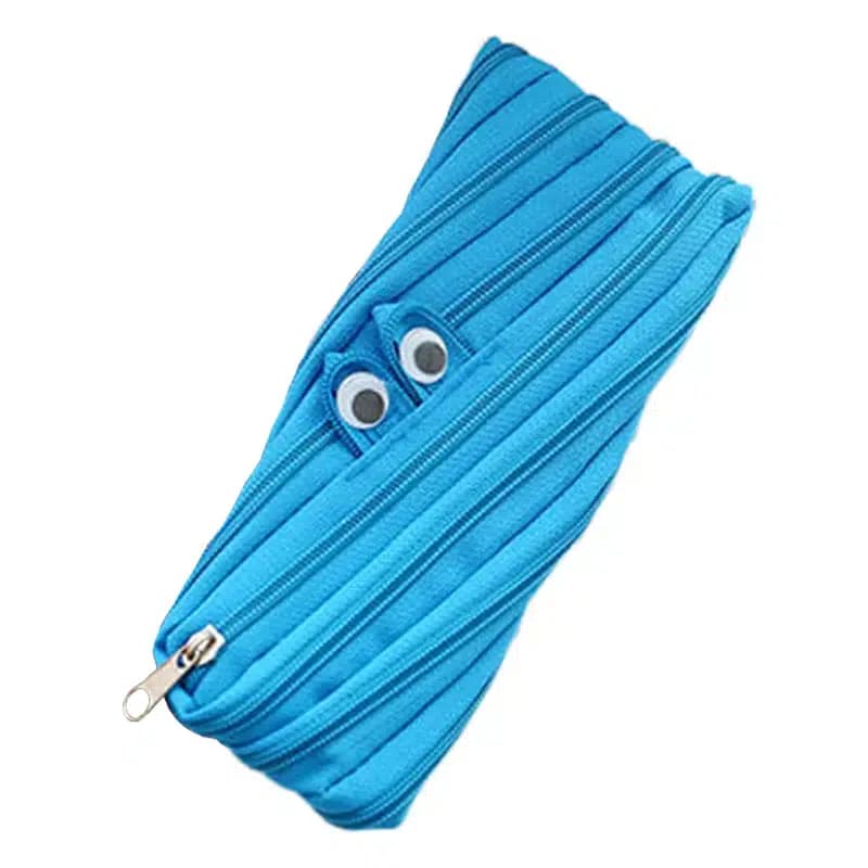 Kawaii Tissu Etui Pencil Met Googly Ogen
