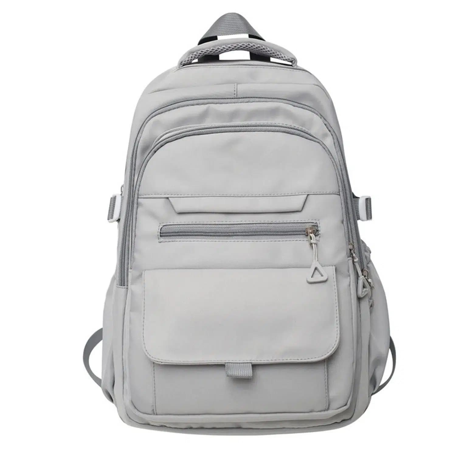 Minimalistische rugzak wit of blauw pastel (Model: Grijs)