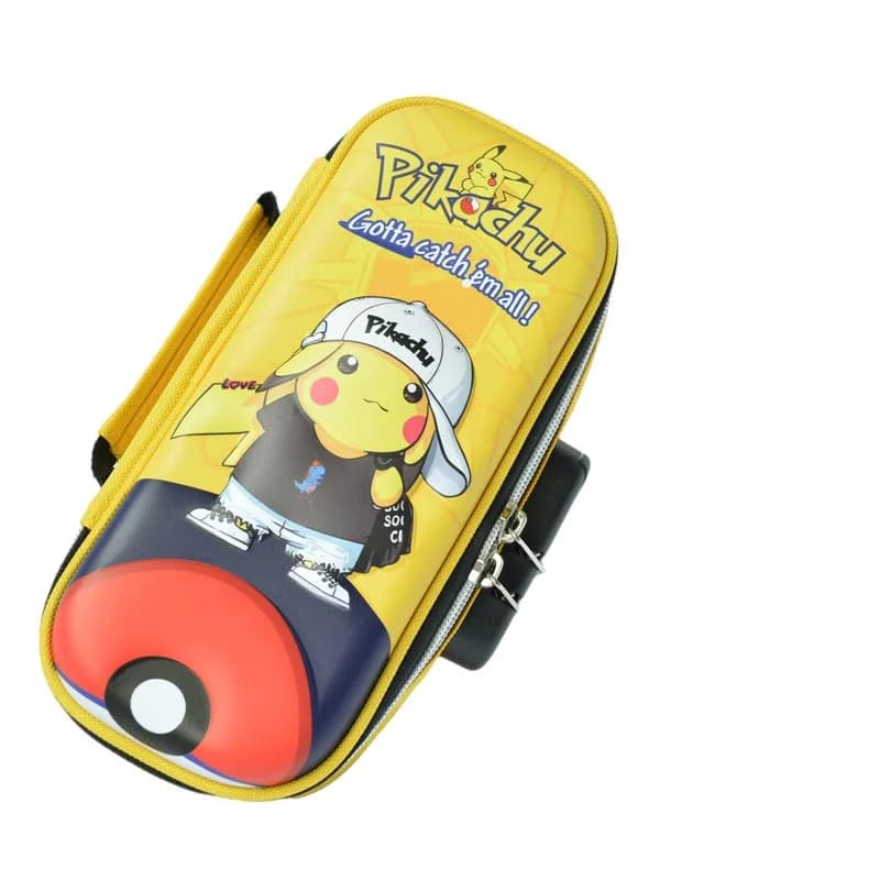 Pikachu Pokémon Pennenzak Geel met Pokéball